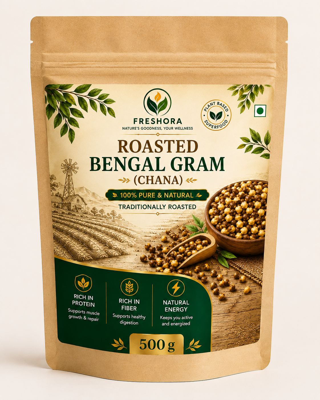 Roasted Chana